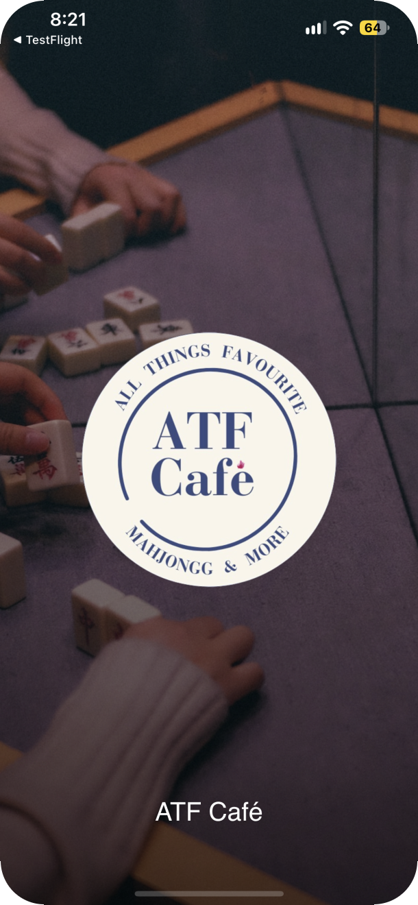 ATF Café Splash Screen